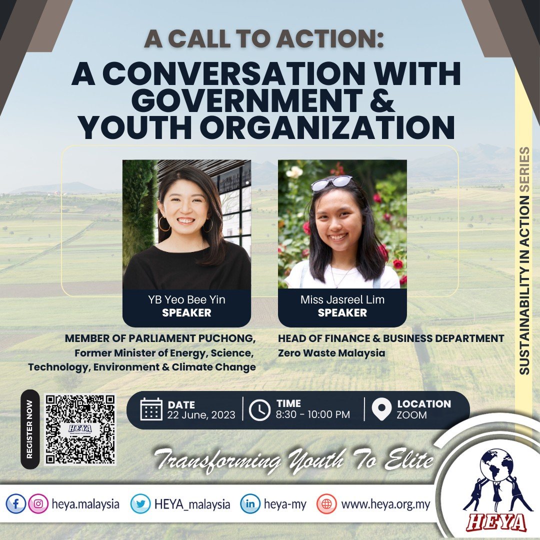 Sustainability in Action II – A Call to Action: A Conversation with Government and Youth Organization