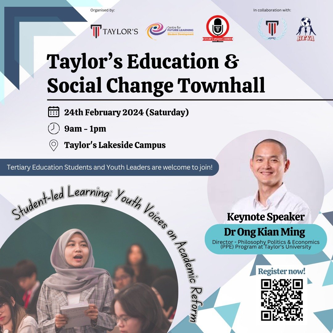 Taylor’s Education & Social Change Townhall